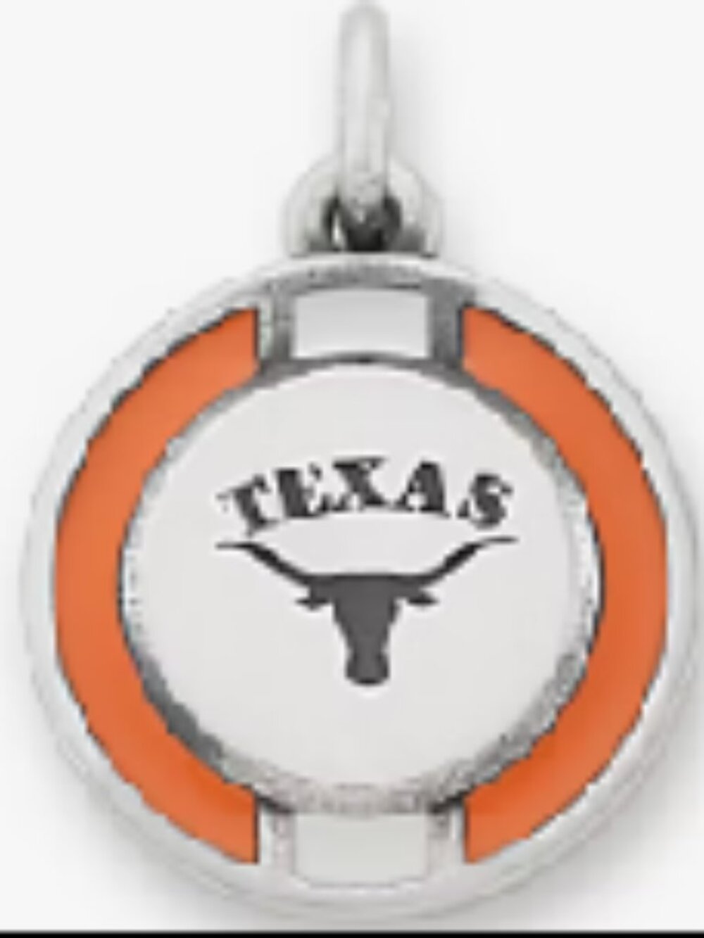 James Avery Enamel The University of Texas School Spirit Charm